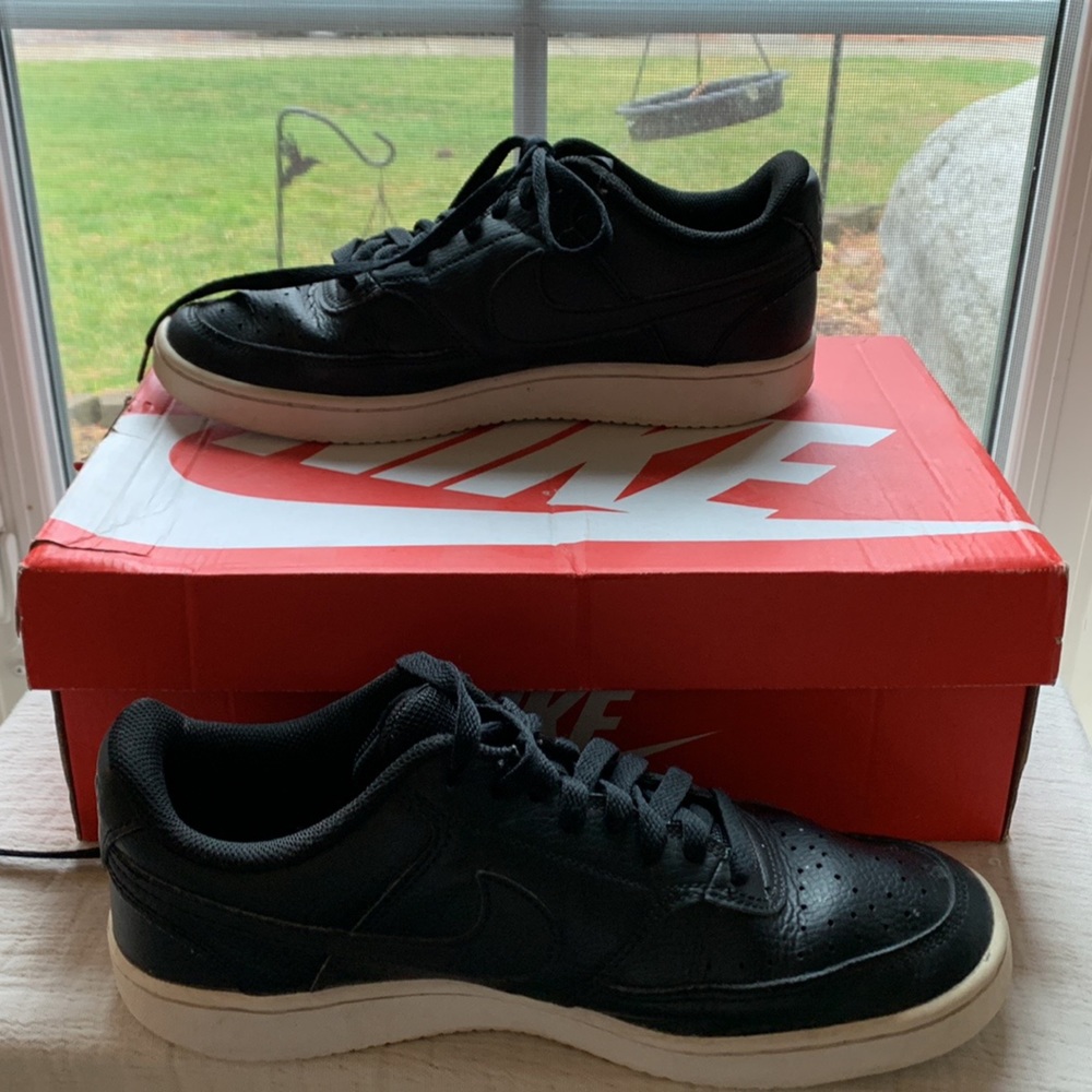 These shoes have only been worn twice and are still in good condition